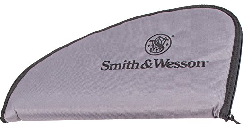 Product Cover SMITH & WESSON M&P Defender Handgun Case with Ballistic Fabric Construction and External Pockets for Shooting, Range, Storage and Transport