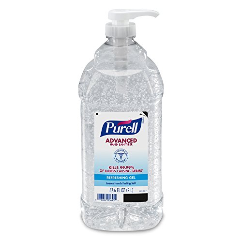 Product Cover PURELL Advanced Hand Sanitizer Refreshing Gel for Workplaces, Clean Scent, 2 Liter pump bottle (Pack of 1) - 9625-04-EC