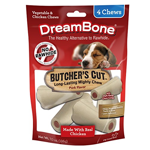 Product Cover Dreambone Butcher'S Cut Dog Chew, Rawhide Free, Made With Real Chicken - DBBC-02272