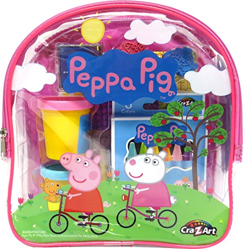 Product Cover Cra-Z-Art 21018 Peppa Pig Ultimate Activities Backpack Building Kit, Assorted Color