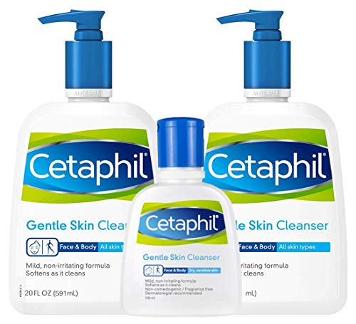 Product Cover Cetaphil Gentle Skin Cleanser 2/20oz 4oz Bonus