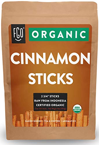 Product Cover Organic Korintje Cinnamon Sticks | Perfect for Baking, Cooking & Beverages | 100+ Sticks | 2 3/4