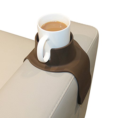 Product Cover CouchCoaster - The Ultimate Drink Holder for Your Sofa, Mocha Brown