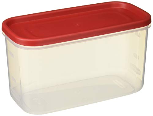 Product Cover Rubbermaid 071691688044 10-Cup Dry Food Container (Set of 2), 2 Pack Everyday, Clear