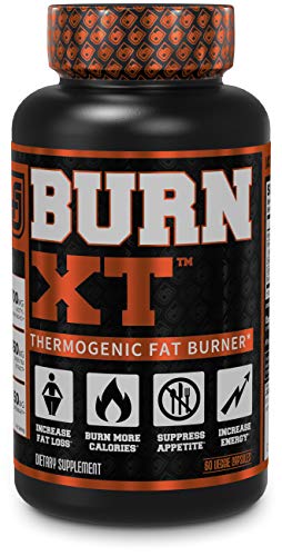 Product Cover Burn-XT Thermogenic Fat Burner - Weight Loss Supplement, Appetite Suppressant, Energy Booster - Premium Fat Burning Acetyl L-Carnitine, Green Tea Extract, More - 60 Natural Veggie Diet Pills