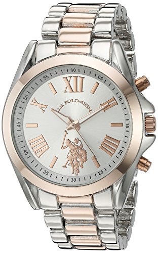 Product Cover U.S. Polo Assn. Women's Quartz Metal and Alloy Casual Watch, Color:Two Tone (Model: USC40118)