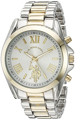 Product Cover U.S. Polo Assn. Women's Quartz Metal and Alloy Casual Watch, Color:Two Tone (Model: USC40117)