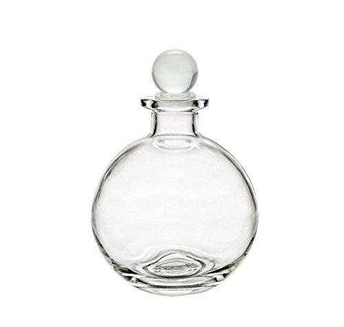 Product Cover Nakpunar Spherical Clear Glass Bottle with Glass Bottle Stopper