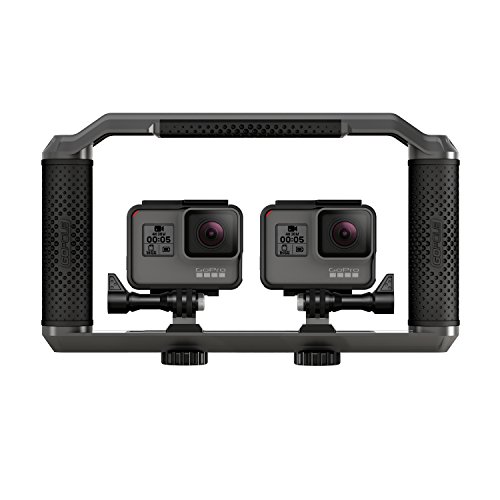 Product Cover Triad Grip - Handheld Pro Vlogging Rig Tray for Smartphone, GoPro Hero 8/7/6/5/4/3, Osmo Action, GoPro Fusion, Mirrorless, DSLR, iPhone Xs Max XR X 8 7 Plus