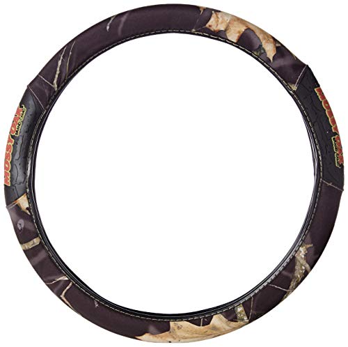 Product Cover Mossy Oak Camo Steering Wheel Cover, Country Roots Black, Truck
