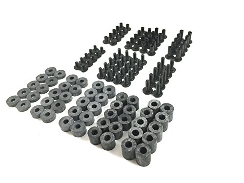 Product Cover Gun Guy Gear - Assorted Screws & Spacers for Kydex Holsters & Knife Sheaths 130pc