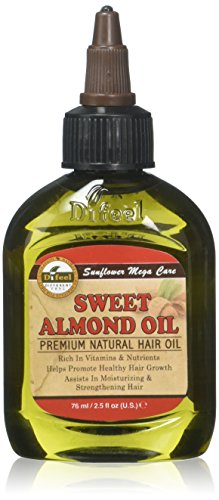 Product Cover Difeel Premium Mega Hair Oil, Sweet Almond, 2.5 Oz, 2.5 Ounces