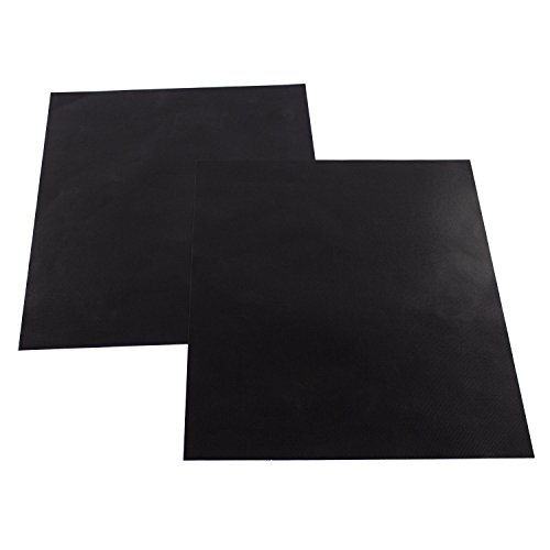 Product Cover 2 X Large Oven Liner - BPA & PFOA Free Teflon Non-Stick Oven Liners or Pan Liners-17x25 2 PCS + STOVE TOP LINER - Heavy Duty Use for Electric, Gas, Microwave, and Toaster Ovens (2, 17 x 25)