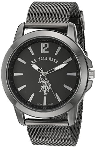Product Cover U.S. Polo Assn. Classic Men's Quartz Metal and Alloy Watch, Color:Black (Model: USC80384)