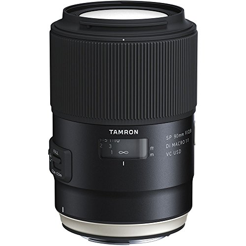 Product Cover Tamron SP 90mm F/2.8 Di VC USD 1:1 Macro Lens for Canon Cameras (Tamron 6 Year Limited USA Warranty)