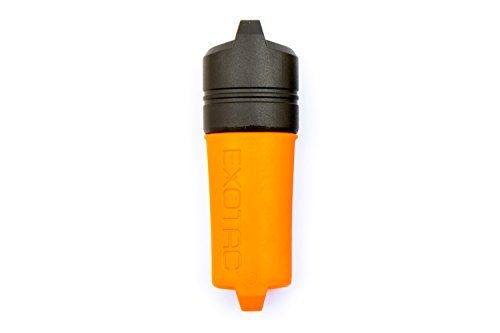 Product Cover Exotac fireSLEEVE Ruggedized Waterproof Lighter Case - Orange