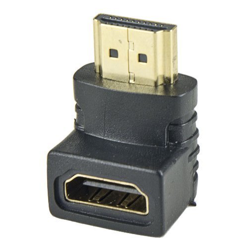 Product Cover Technotech HDMI Male to HDMI Female 90 Degree Adapter (Black)