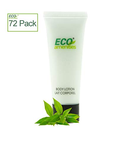 Product Cover ECO AMENITIES Transparent Tube Flip Cap Individually Wrapped 30ml Body Lotion, 72 Tubes per Case