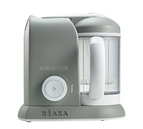 Product Cover BEABA Babycook 4 in 1 Steam Cooker & Blender and Dishwasher Safe, 4.5 Cups, Cloud