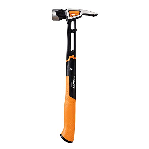 Product Cover Fiskars IsoCore 22 oz Milled-face Framing Hammer, 16 Inch