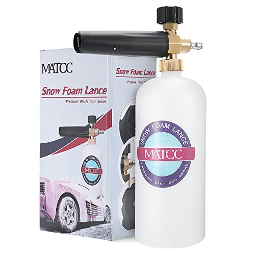 Product Cover MATCC Adjustable Foam Cannon I Liter Bottle Snow Foam Lance Fit 1/4