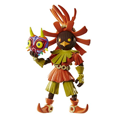 Product Cover World of Nintendo The Legend of Zelda Skull Kid Action Figure with Mask, 4 Inches