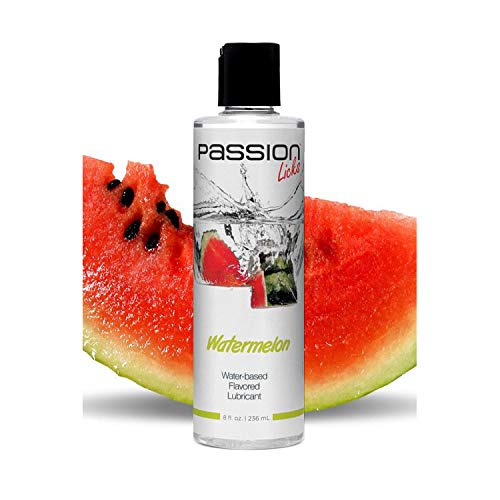 Product Cover Passion Licks Watermelon Water Based Flavored Lube- 8 oz