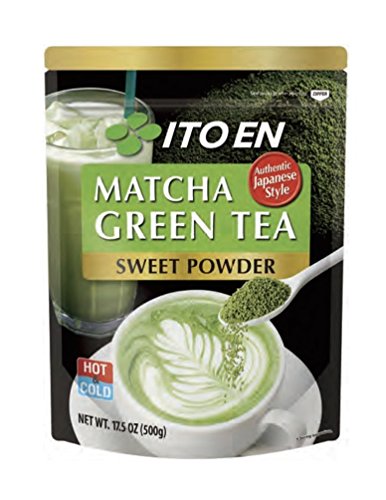 Product Cover Ito En Matcha Green Tea, Sweet Powder, 17.5 Ounce (Pack of 1), Sweetened Green Tea Powder, Antioxidant Rich, Good Source of Vitamin C, Japanese Matcha Powder Mix