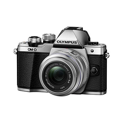Product Cover Olympus OM-D E-M10 Mark II Mirrorless Camera with 14-42mm II R Lens (Silver)