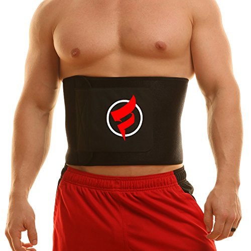 Product Cover Fitru Waist Trimmer Weight Loss Ab Belt for Women & Men - Waist Trainer Stomach Wrap