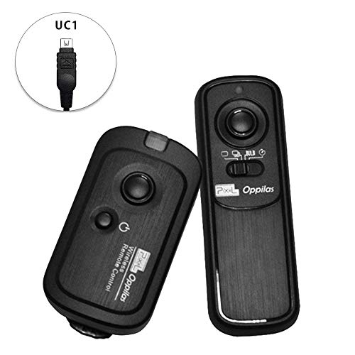 Product Cover Pixel 2.4GHz Digital Wireless Remote Shutter Release UC1 for Olympus OM-D, Pen, Pen-F, E30, E400 and E510 Series Cameras, Replaces Olympus RM-UC1