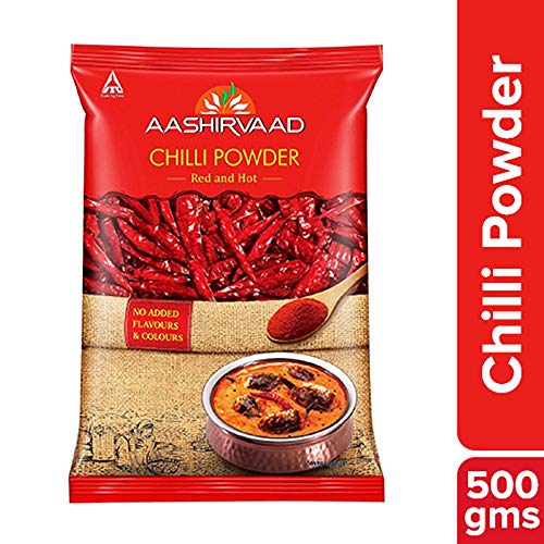Product Cover Aashirvaad South Chilli Powder, 500g