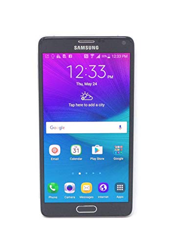 Product Cover Samsung Galaxy Note 4 N910v 32GB Verizon Wireless CDMA Smartphone - Charcoal Black (Renewed)