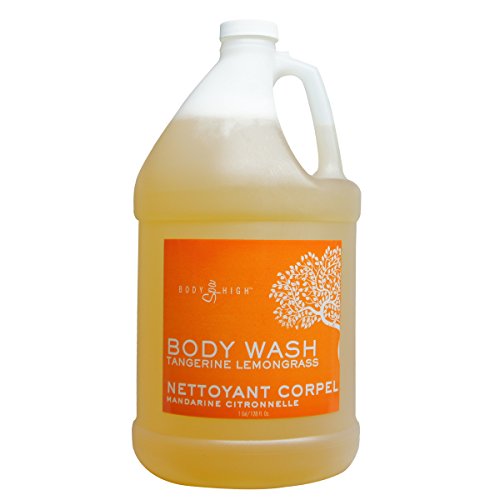 Product Cover Tangerine Lemongrass Body Wash Spa Massage Salon Scented- Gallon Bottles (1 Gallon)