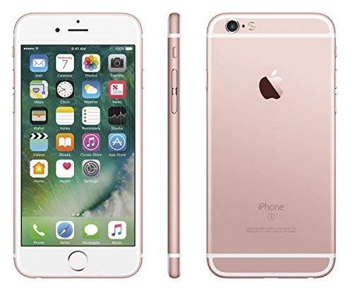 Product Cover Apple iPhone 6S, GSM Unlocked, 64GB - Rose Gold (Renewed)
