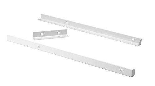 Product Cover ClosetMaid 4879 SuiteSymphony Top Shelf Support Kit, Pure White