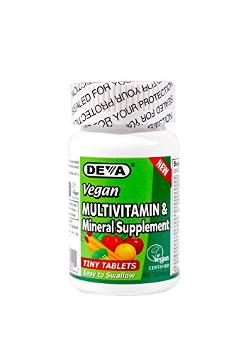 Product Cover Deva Vegan Multivitamin, Mineral Supplement, Tiny Tablets, 90 Ct (2 Pack)