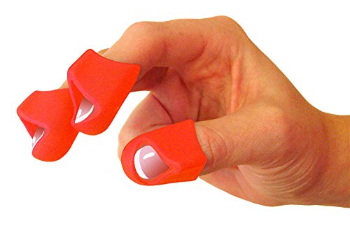 Product Cover Stenbert Solutions Thermal Finger Guards - Protect Your Fingers from Heat! (Red)