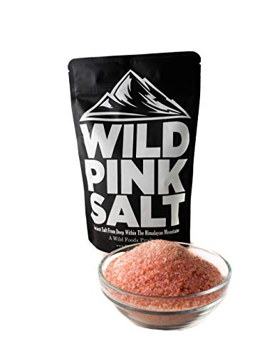 Product Cover Wild Himalayan Pink Salt Fine Grain 100% Natural Hand-Mined Unrefined Pink Salt, Triple Spring Water Washed, Pure Flavor, 80+ Minerals (16 oz Fine Size)