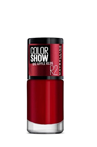 Product Cover Maybelline New York Color Show Big Apple Nail Paint, Big Apple Red, 6ml