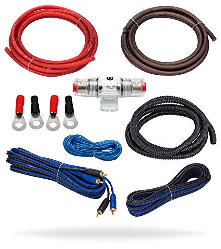 Product Cover InstallGear 8 Gauge Amp Kit Ga Amplifier Installation Wiring True Spec and Soft Touch Wire