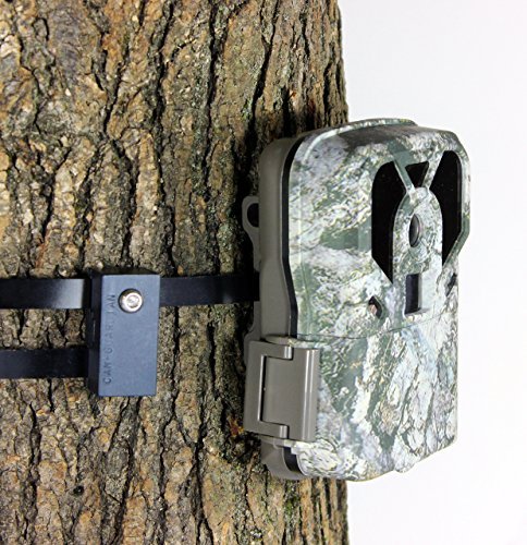 Product Cover Trail Camera Lock by Guardian - Game Cam Tree Mount Holder Accessory and Heavy Duty Metal Security Locking Strap To Replace Lockbox and Reduce Theft (48 inch 1 pack)