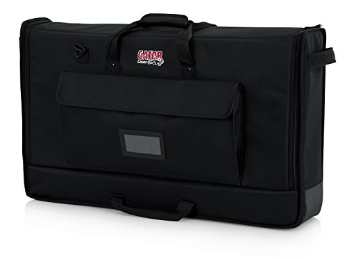 Product Cover Gator Cases Padded Nylon Carry Tote Bag for Transporting LCD Screens, Monitors and TVs Between 27