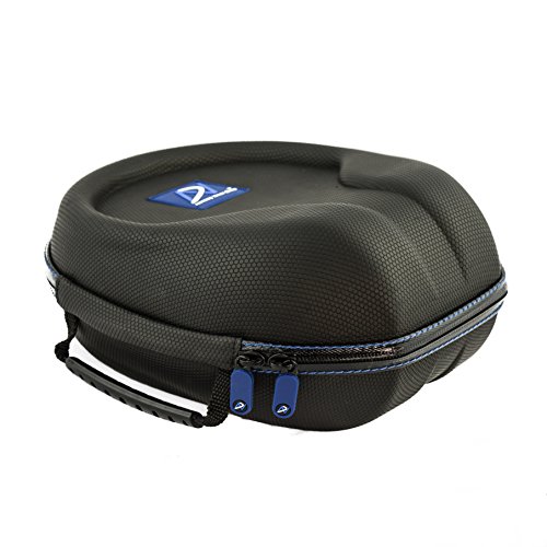 Product Cover AHG Upgrade Carrying case for Sennheiser HD280/HD380PRO HD555 HD558 HD569 HD579 HD580 HD595 HD598 HD599 PC350 PC360 PC363D PXC350/450 Game One/Zero RS160 170 180 220 Headphones (Grip-TECH Black)