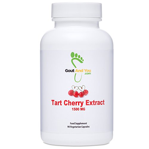 Product Cover Tart Cherry Extract Capsules with Maximum Potency -1500 mg - 90 Vegetarian Capsules