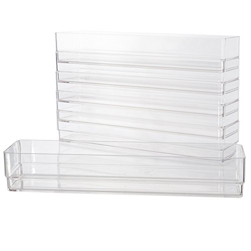 Product Cover Clear Plastic Drawer Organizers 12