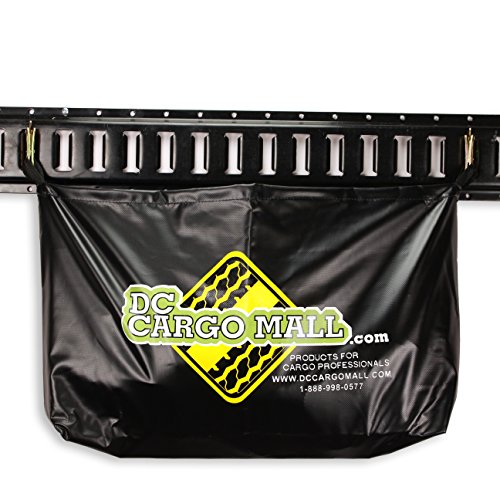 Product Cover HEAVY DUTY Vinyl Trailer Storage Bag with E-Track Spring Fittings | Insert Into E Track Tie-Down System Horizontal/Vertical Rail Slots in Trailers, Trucks, Vans, Warehouses, 14