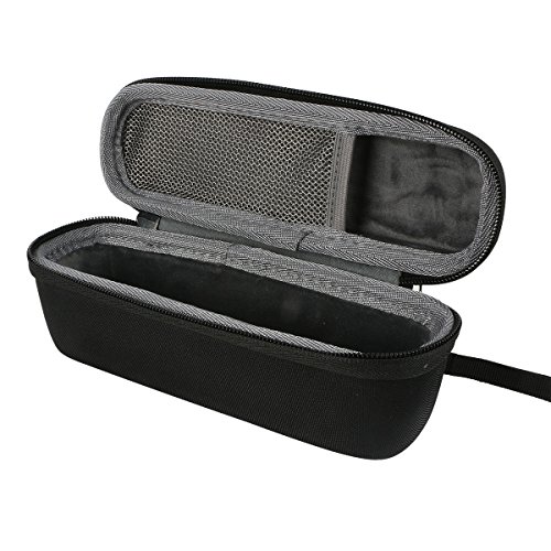Product Cover co2crea Hard Travel Case for Anker SoundCore 1/2 / Motion B Portable Outdoor Sports Bluetooth Speaker (Black)