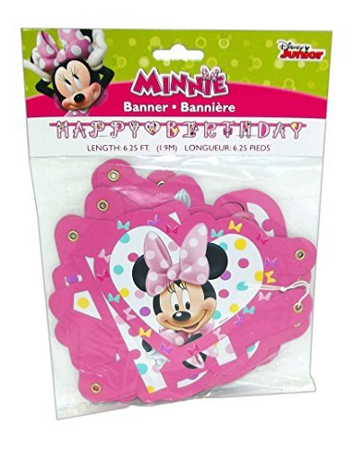 Product Cover Minnie Mouse Bowtique Jointed Party Banner, 6.25 Ft.