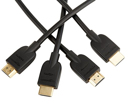 Product Cover AmazonBasics High-Speed HDMI Cable, 3 Feet, 3-Pack